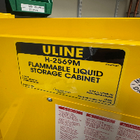 ULINE 4 Gallon Flammable Liquid Storage Cabinet image 0